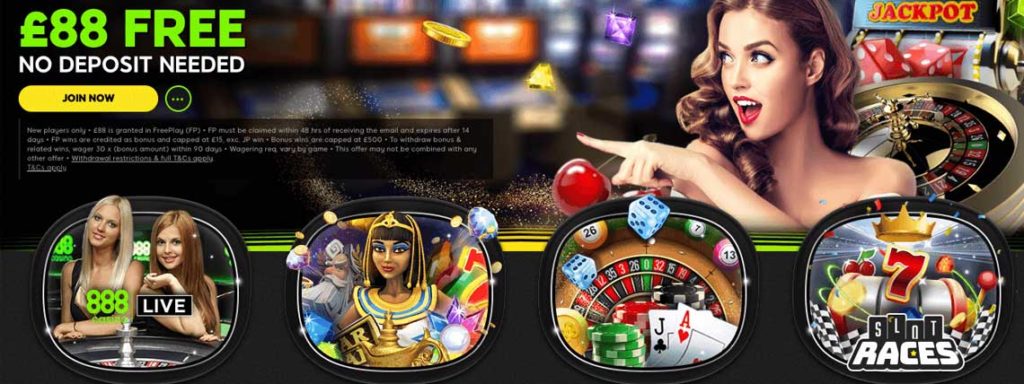 Free Online Casino No Deposit Bonus UK