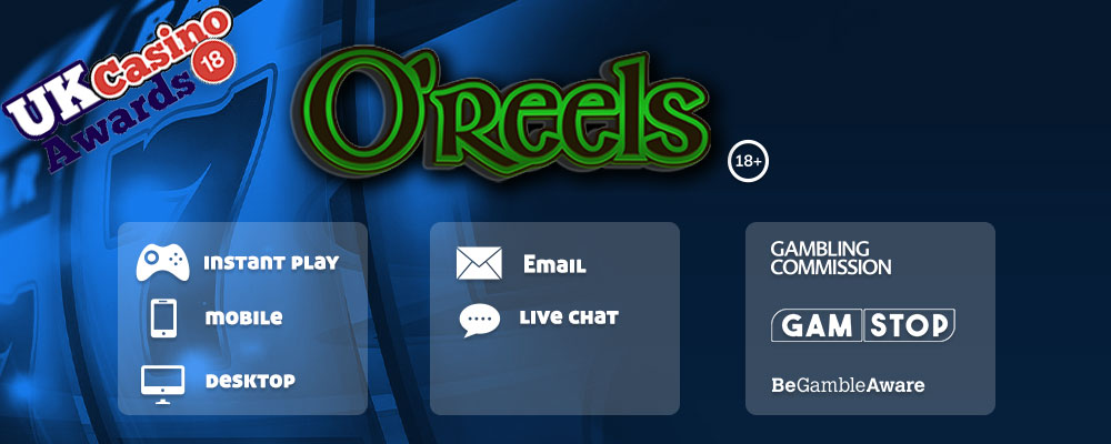 O'Reels Casino Free Spins