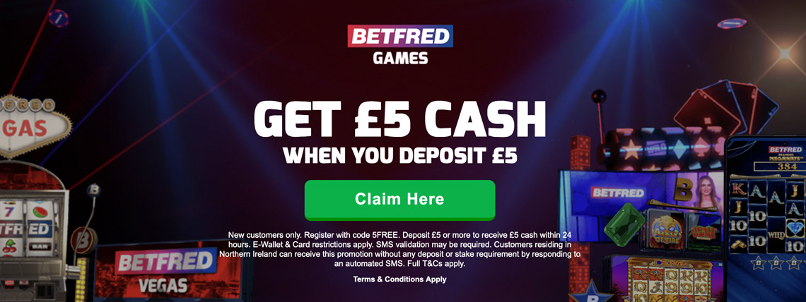 betfred games 5 free